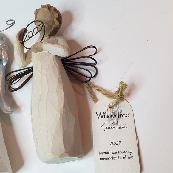 Lot of 3 Angel Figurines | Willow Tree 2007 | St Nicholas Angel | Liebchens - Picture 8 of 10